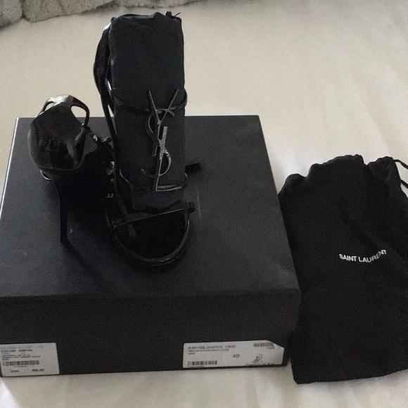 Authentic Saint Laurent Casandra heels in Nero(Black) - Picture 15 of 15